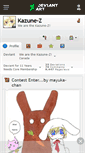 Mobile Screenshot of kazune-z.deviantart.com