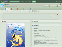 Tablet Screenshot of kiruko.deviantart.com