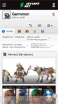 Mobile Screenshot of garmmon.deviantart.com