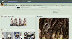 Desktop Screenshot of fuvl.deviantart.com
