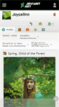 Mobile Screenshot of joycelinn.deviantart.com