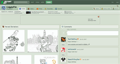 Desktop Screenshot of colgatefim.deviantart.com