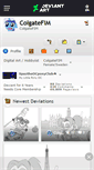 Mobile Screenshot of colgatefim.deviantart.com