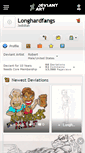 Mobile Screenshot of longhardfangs.deviantart.com