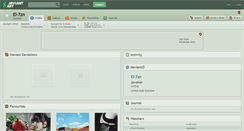Desktop Screenshot of el-7zn.deviantart.com