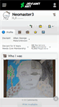 Mobile Screenshot of neomaster3.deviantart.com