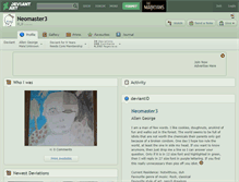 Tablet Screenshot of neomaster3.deviantart.com