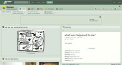 Desktop Screenshot of fooness.deviantart.com