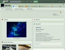 Tablet Screenshot of ngenuity.deviantart.com