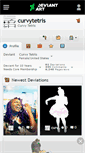 Mobile Screenshot of curvytetris.deviantart.com