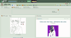 Desktop Screenshot of lolker-chan.deviantart.com