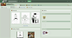 Desktop Screenshot of halibell-fc.deviantart.com