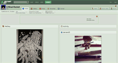 Desktop Screenshot of critical-rocket.deviantart.com