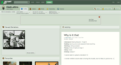Desktop Screenshot of elleth-alfirin.deviantart.com