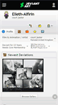 Mobile Screenshot of elleth-alfirin.deviantart.com