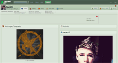 Desktop Screenshot of kaostic.deviantart.com