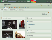 Tablet Screenshot of heavenideas.deviantart.com