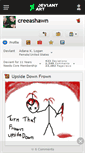 Mobile Screenshot of creeashawn.deviantart.com