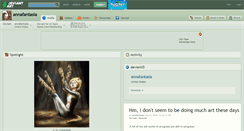 Desktop Screenshot of annafantasia.deviantart.com
