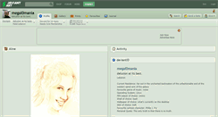 Desktop Screenshot of megal0mania.deviantart.com