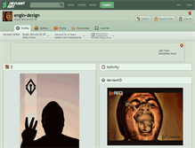Tablet Screenshot of engin-design.deviantart.com