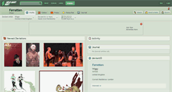 Desktop Screenshot of ferretten.deviantart.com