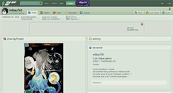 Desktop Screenshot of mikau761.deviantart.com