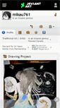 Mobile Screenshot of mikau761.deviantart.com