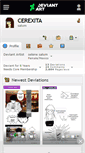 Mobile Screenshot of cerexita.deviantart.com