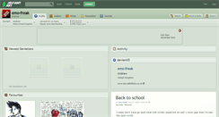 Desktop Screenshot of emo-freak.deviantart.com