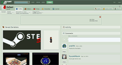 Desktop Screenshot of dedani.deviantart.com