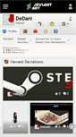 Mobile Screenshot of dedani.deviantart.com