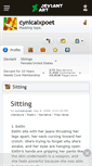 Mobile Screenshot of cynicalxpoet.deviantart.com