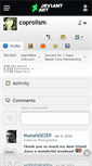 Mobile Screenshot of coprolism.deviantart.com