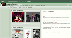 Desktop Screenshot of cradle-of-forest.deviantart.com