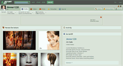 Desktop Screenshot of jimmer1220.deviantart.com