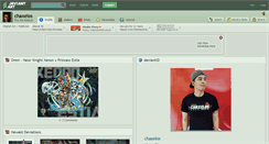 Desktop Screenshot of chaxelos.deviantart.com