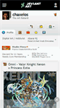 Mobile Screenshot of chaxelos.deviantart.com
