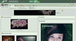 Desktop Screenshot of akiroo.deviantart.com