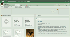 Desktop Screenshot of l337one.deviantart.com