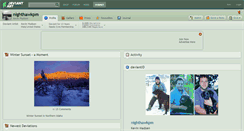 Desktop Screenshot of nighthawkpm.deviantart.com