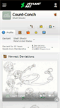 Mobile Screenshot of count-conch.deviantart.com