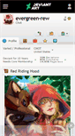 Mobile Screenshot of evergreen-rew.deviantart.com