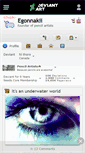 Mobile Screenshot of egonnakii.deviantart.com