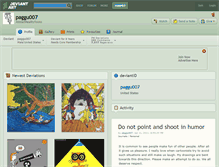 Tablet Screenshot of paggu007.deviantart.com