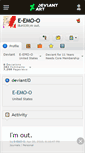 Mobile Screenshot of e-emo-o.deviantart.com