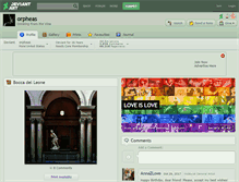 Tablet Screenshot of orpheas.deviantart.com