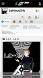 Mobile Screenshot of leminougris.deviantart.com