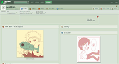 Desktop Screenshot of neolithics.deviantart.com