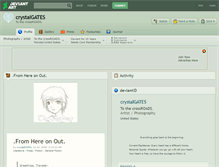 Tablet Screenshot of crystalgates.deviantart.com